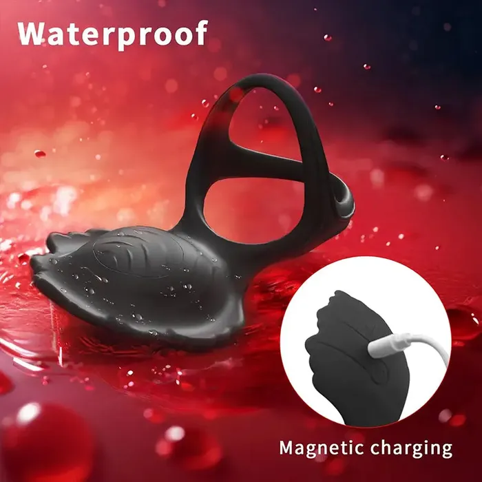 Pulse Wave TriRing Cock Ring OOTYEMO Male Sex Toys