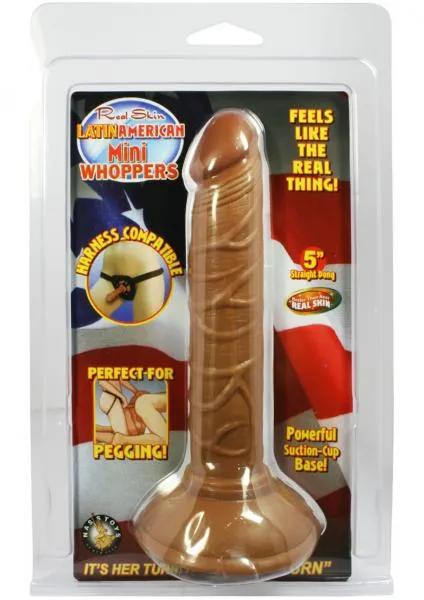 Real Skin Latin American Mini Whoppers Dong Brown 5 Inches Nasstoys Dildos Real Skin Latin American Mini Whoppers Dong Brown 5 Inches Nasstoys Dildos