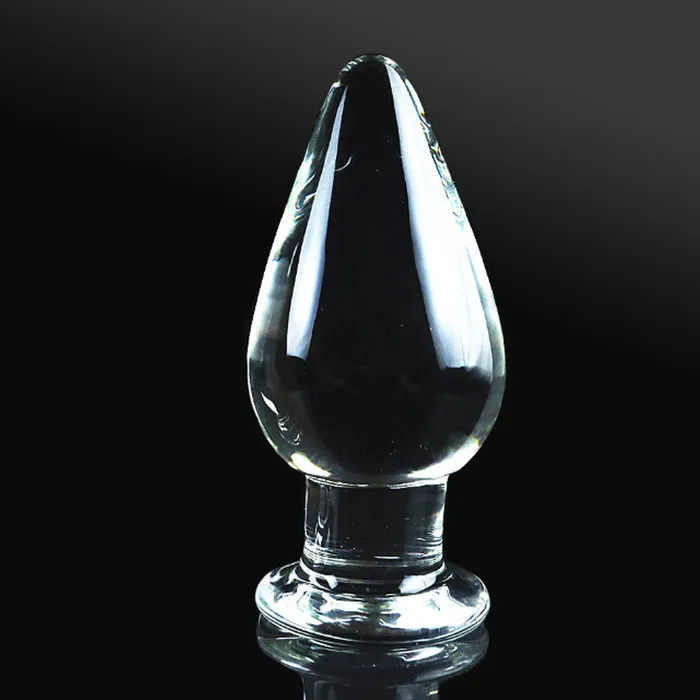 Anal SexyPlay Wearable Crystal Glass Anal Plug 4 Editions