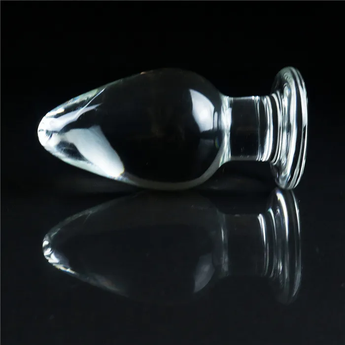Anal SexyPlay Wearable Crystal Glass Anal Plug 4 Editions