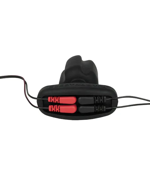 ElectraStim Silicone Noir Tartarus Butt Plug Black Cyrex Ltd Anal