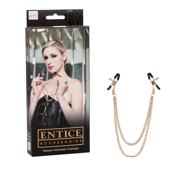 Vibrators CalExotics Entice Tiered Intimate Clamps