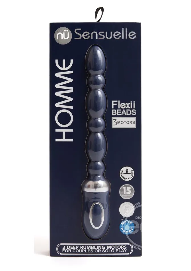 Sensuelle Anal Nu Sensuelle Flexii Beads Silicone Rechargeable Probe