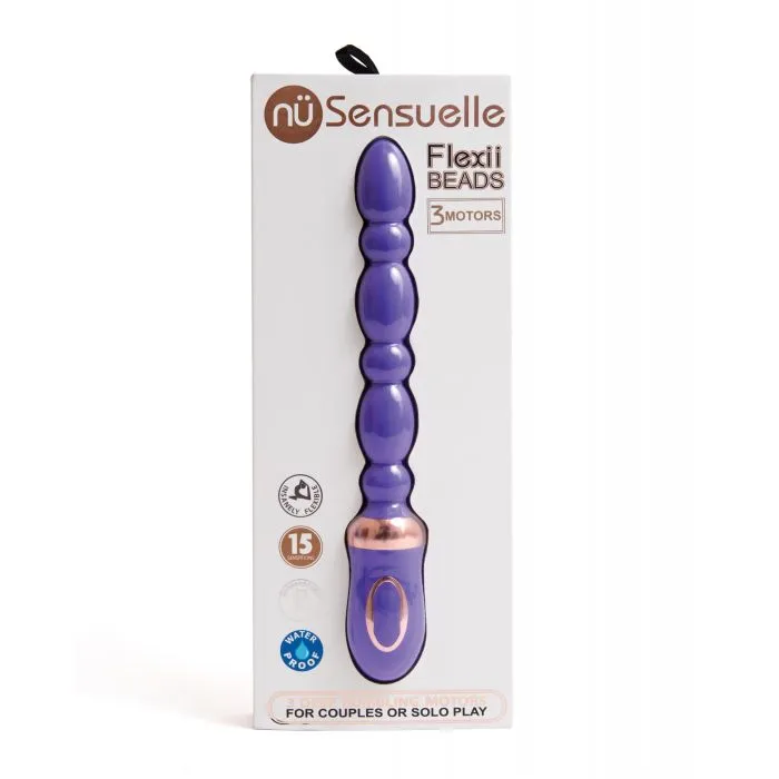 Sensuelle Anal Nu Sensuelle Flexii Beads Silicone Rechargeable Probe