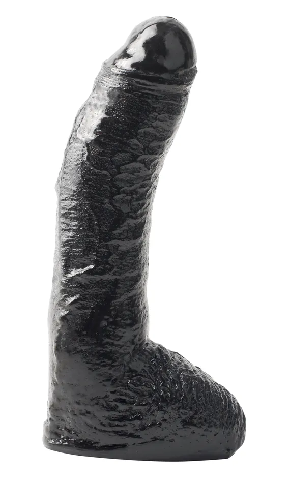 Pipedream Basix Rubber Works 10 Inch Fat Boy Black Anal