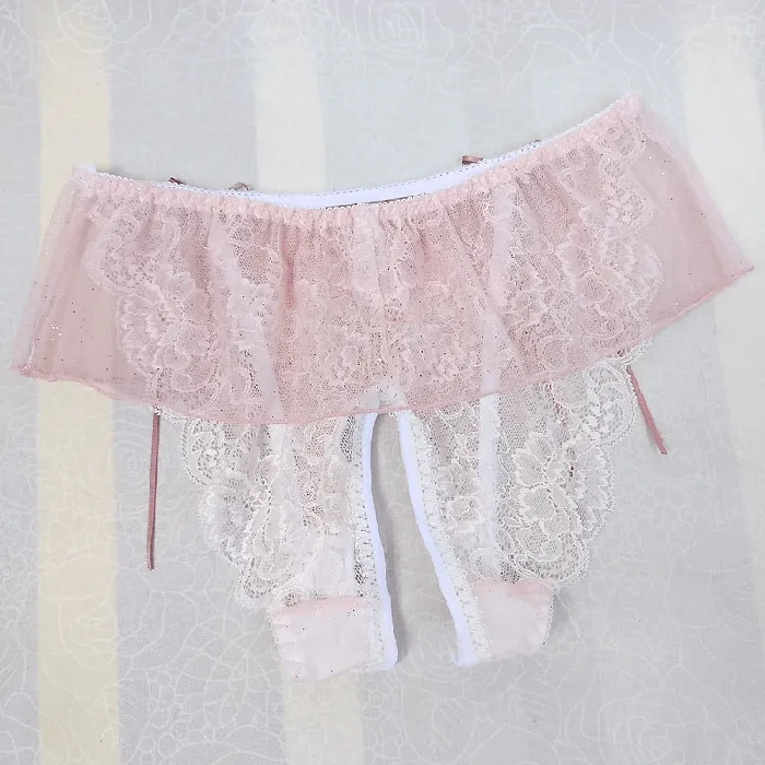 EVEs SECRETS Male Sex Toys Open Crotch Panties For Men Sexy SeeThrough Lingerie Male Briefs with LowRise