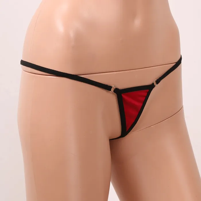 EVEs SECRETS Womens Erotic Mini Lingerie with Low Rise Sexy Bikini Briefs Underwear GString Female Sex Toys