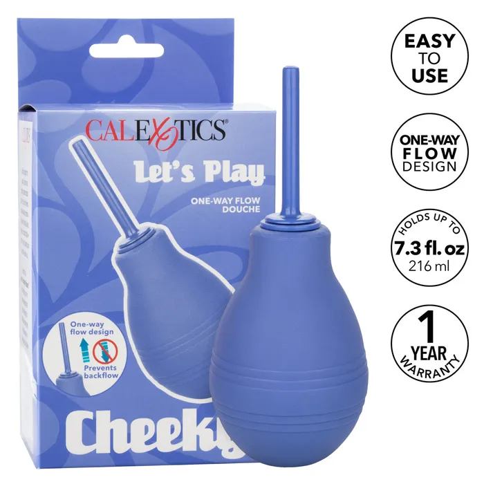 CalExotics Vibrators Cheeky OneWay Flow Douche Purple CalExotics Vibrators Cheeky OneWay Flow Douche Purple