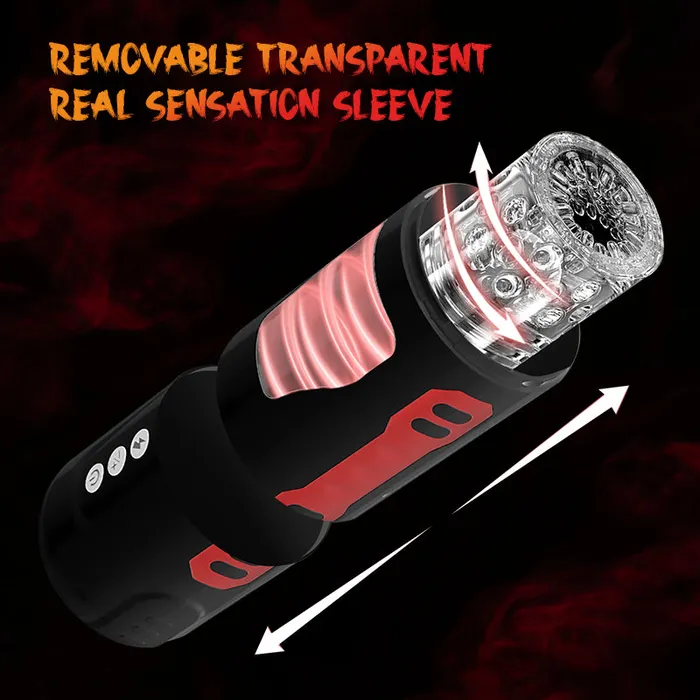 Darkfire Delight Automatic Male Masturbator FRISKY BUSINESS SG Male Sex Toys
