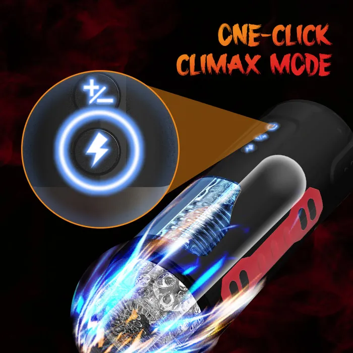 Darkfire Delight Automatic Male Masturbator FRISKY BUSINESS SG Male Sex Toys