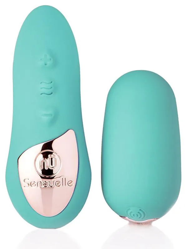 NU Sensuelle Remote Control Petite Egg Turquoise Blue Calvista Vibrators