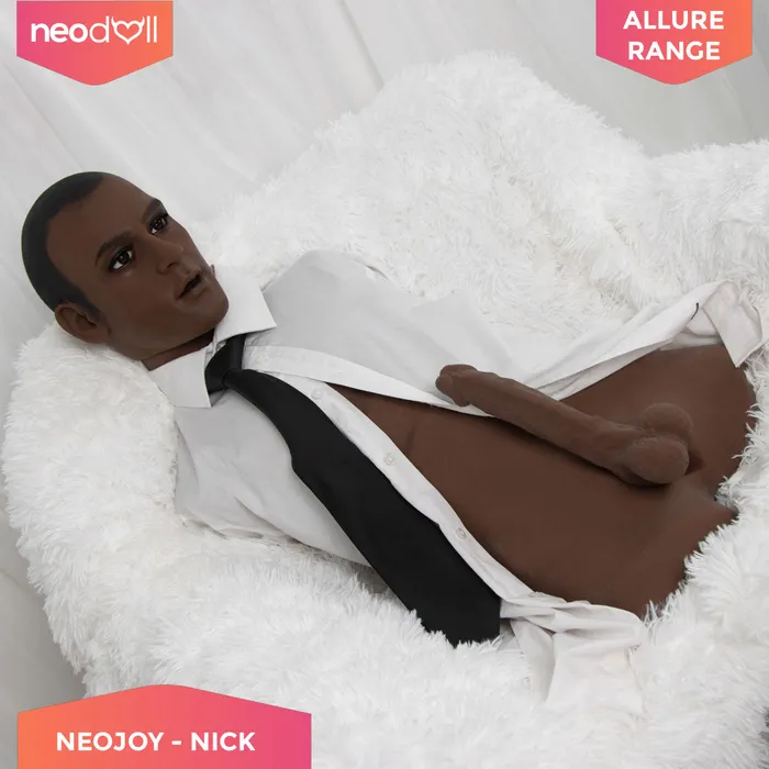 6YE Doll Male Sex Toys Neodoll Allure Nick Head With Male Sex Doll Torso Black 17cm23cm Dildo