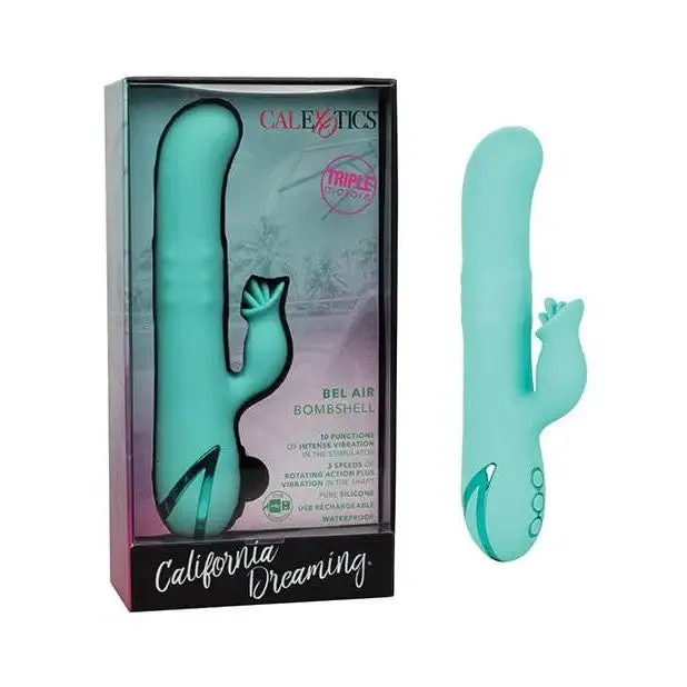 CalExotics Vibrators California Dreaming Bel Air Bombshell Blue