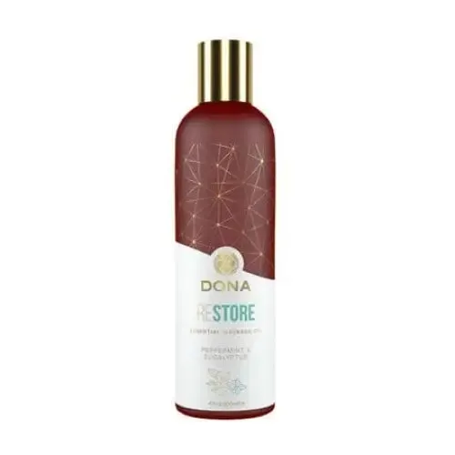 DONA Essential Massage Oil RESTORE Peppermint Eucalyptus 4 fl oz DONA Couples