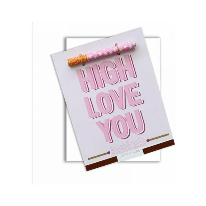 KushKards Vibrators High Love You One Hitter Kard
