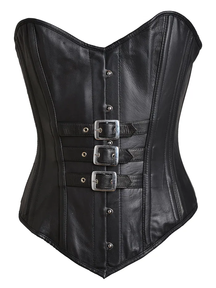 Leather Buckled Vanity Corset HonourSkintwocom Restraints Leather Buckled Vanity Corset HonourSkintwocom Restraints