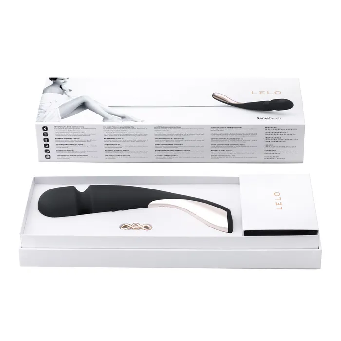 LELO Smart Wand Medium Black LELO Vibrators