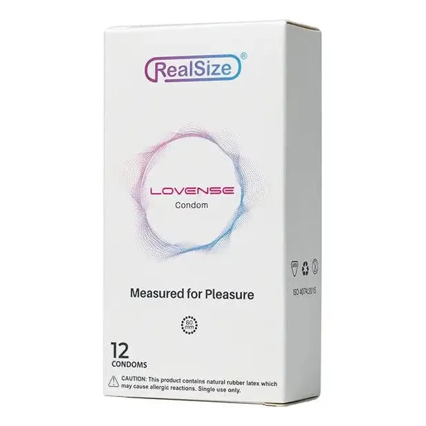 Lovense Female Sex Toys Lovense Realsize Condoms Box Of 12 Lovense Female Sex Toys Lovense Realsize Condoms Box Of 12