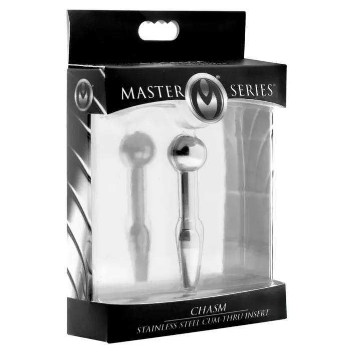 Male Sex Toys Chasm Stainless Steel Cumthru Urethral Insert Master Series Male Sex Toys Chasm Stainless Steel Cumthru Urethral Insert Master Series
