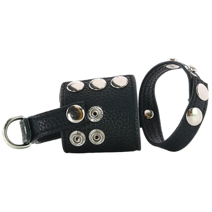 Male Sex Toys Cock Ring with 2 Ball Stretcher Weight Ring Electric Eel