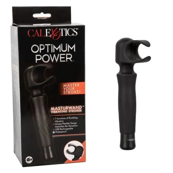 Optimum Power Masturwand Vibrating Stroker CalExotics Male Sex Toys