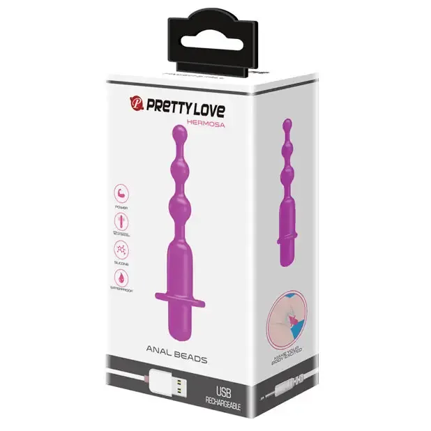 Pretty Love Hermosa Anal Beads Vibrator 12 Function Fuchsia Liaoyang Baile Health Care Produ Vibrators Pretty Love Hermosa Anal Beads Vibrator 12 Function Fuchsia Liaoyang Baile Health Care Produ Vibrators