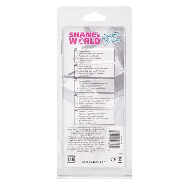 Shanes World Sparkle G Vibe CalExotics Female Sex Toys