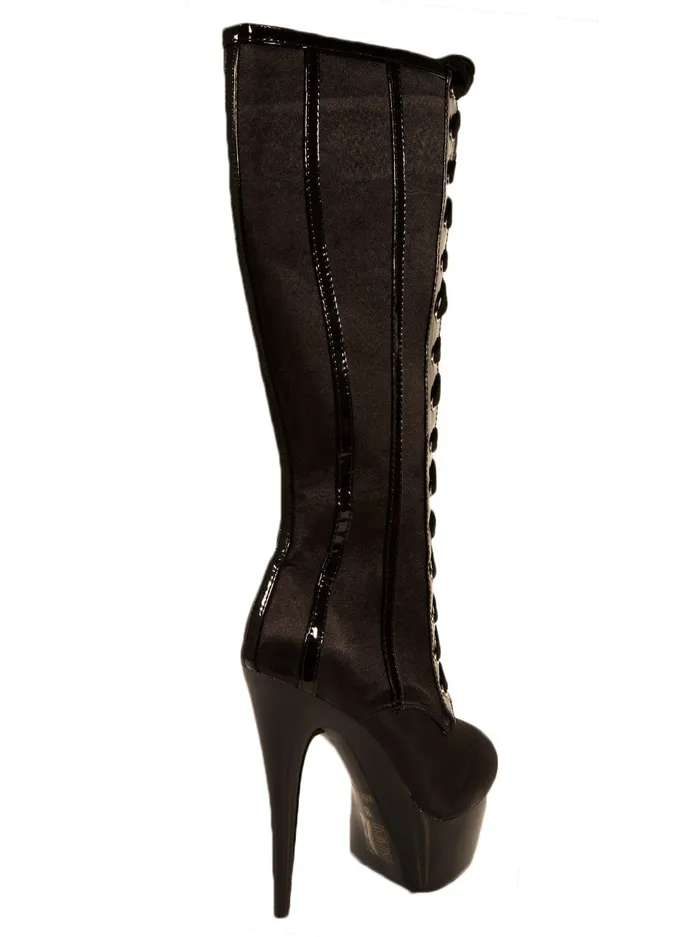 Vibrators HonourSkintwocom Raven Satin Boots Vibrators HonourSkintwocom Raven Satin Boots