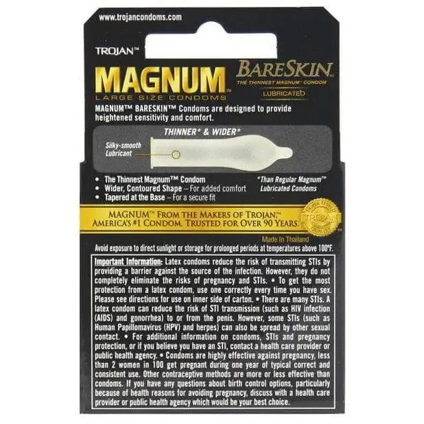 Vibrators Trojan Magnum Bareskin Condoms Trojan Vibrators Trojan Magnum Bareskin Condoms Trojan