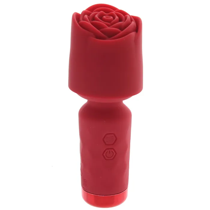 XR Brands Bloomgasm Pleasure Rose Mini Wand Vibrators
