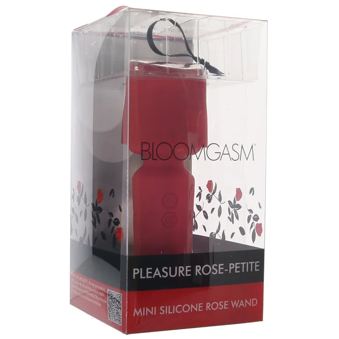 XR Brands Bloomgasm Pleasure Rose Mini Wand Vibrators