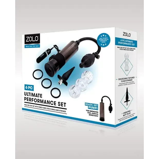ZOLO Anal Zolo 6 Pc Ultimate Performance Set