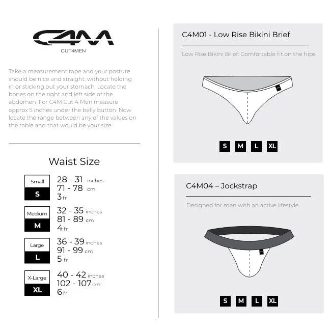 CUT 4 MEN Mens Underwear C4M Mixxed Jockstrap Camo