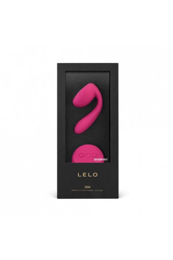 Female Sex Toys Lelo Lelo Ida Remote Control Rotating Couples Vibrator Cerise