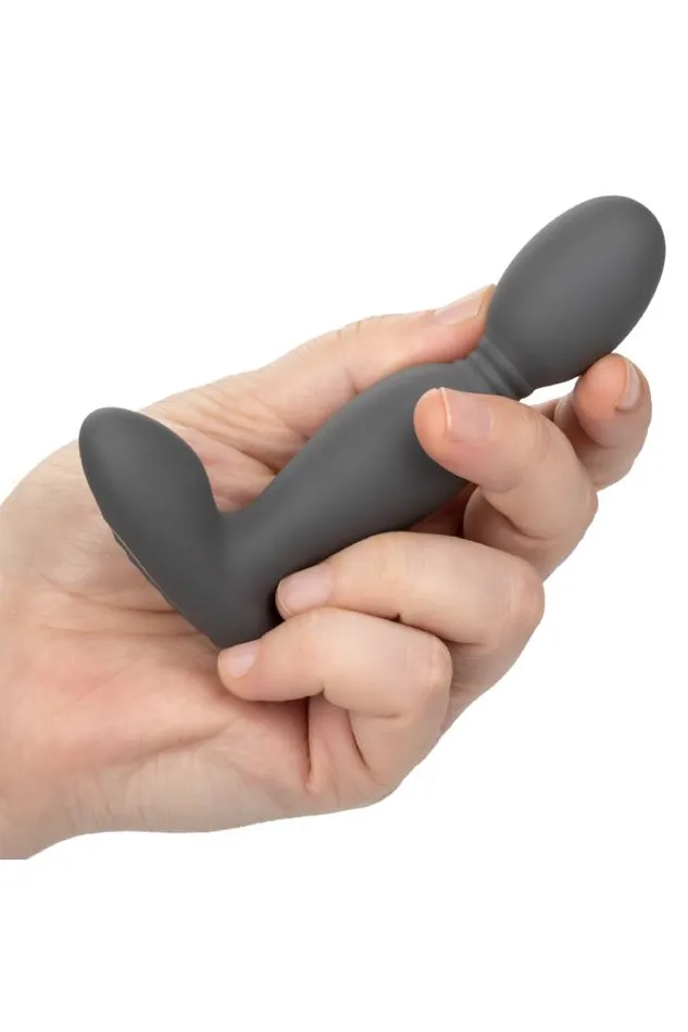Male Sex Toys Cal Exotics Cal Exotics Eclipse Rotator Prostate Probe Grey