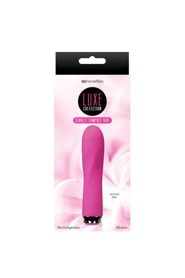 NS Novelties NS Novelties Luxe Scarlet Compact Vibe Pink Vibrators