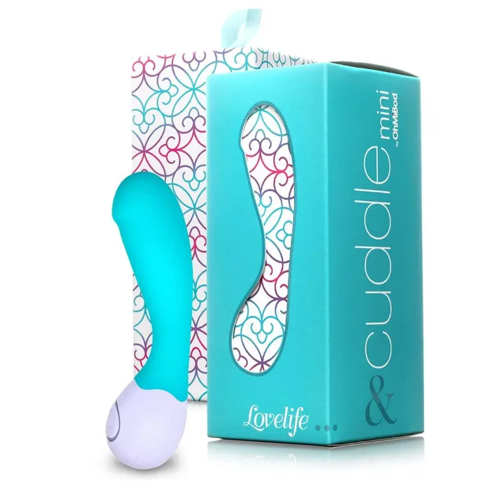 OhMiBod Lovelife Cuddle Mini GSpot Vibrator Turquoise OhMiBod Female Sex Toys