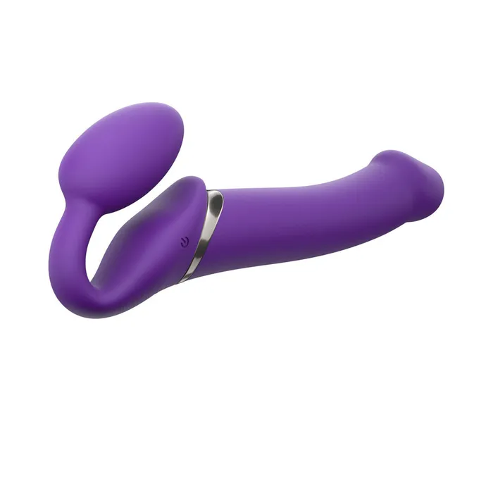 Strap On Me Strapless Bendable Remote Vibrating Strap On Large Purple STRAP ON ME Female Sex Toys