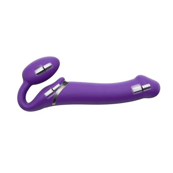 Strap On Me Strapless Bendable Remote Vibrating Strap On Large Purple STRAP ON ME Female Sex Toys