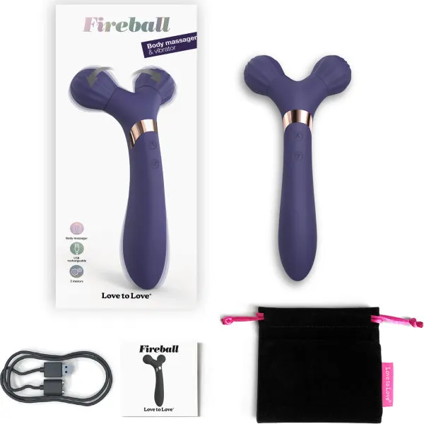 Vibrators LOVE TO LOVE Love To Love Fireball Midnight Indigo