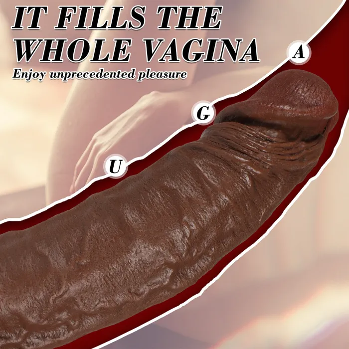 AcmeJoy Dildos BuderManual Dildo Lifelike Play Fun 1102 Inches