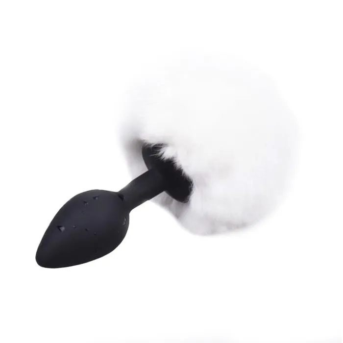 Anal Lovegasm Silicone Colored Tail Plug 7 Long