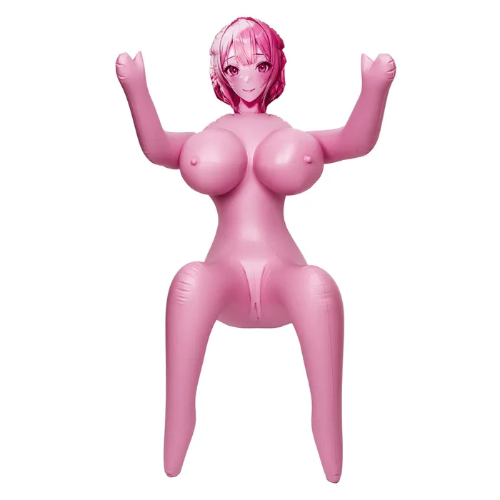 CalExotics Vibrators Anime Back Door Love Doll Mimi Pink