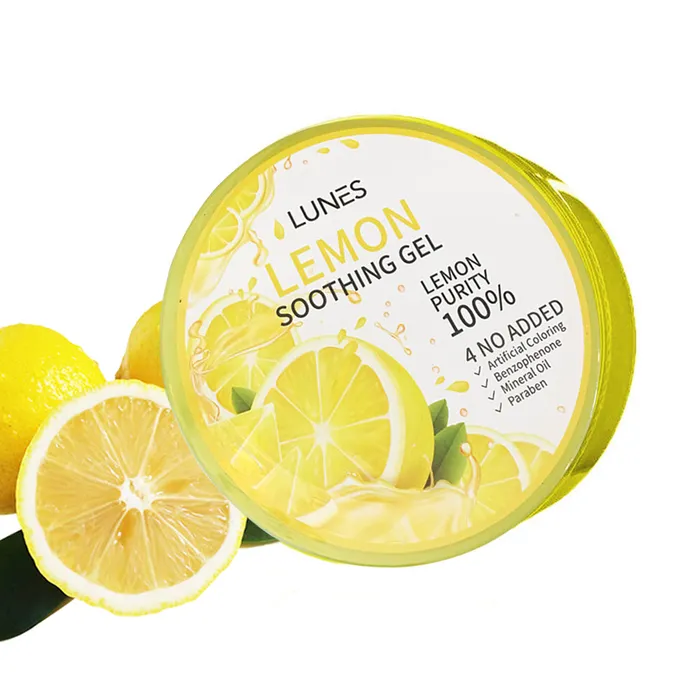 Enhancers LUNES LUNES LEMON Soothing Gel Purity 100 Moisture 300 ml 1058 oz KBEAUTY MZ084 Enhancers LUNES LUNES LEMON Soothing Gel Purity 100 Moisture 300 ml 1058 oz KBEAUTY MZ084