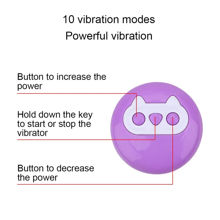 LAZADASEXTOYS Female Sex Toys 10 Speed Vibrating Egg Wireless Remote Control GSpot Massager Clitoris Stimulator Vaginal Ball Vibrators Sex Toys for Women