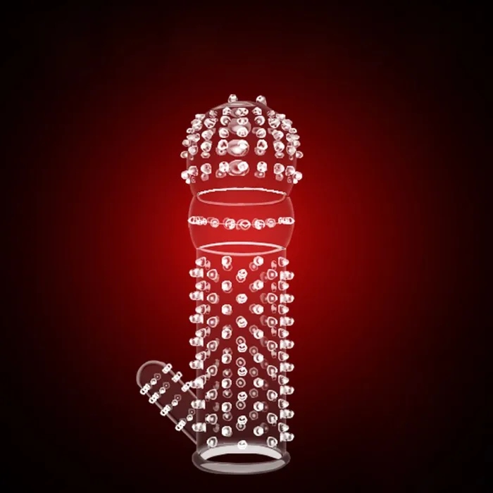 New Extensions Condom Penis Sleeve Male Enlargement for Men Delay Spray Massager Cock Ring Cover Adult Sex Toys30 LAZADASEXTOYS Male Sex Toys
