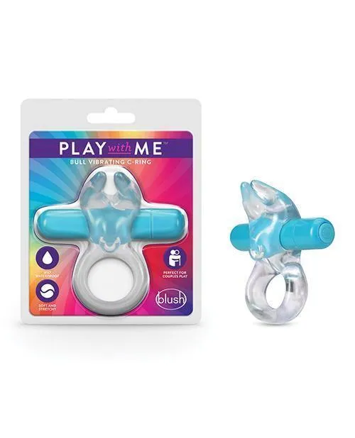Blush Novelties Couples Blush Play With Me Bull Vibrating C Ring