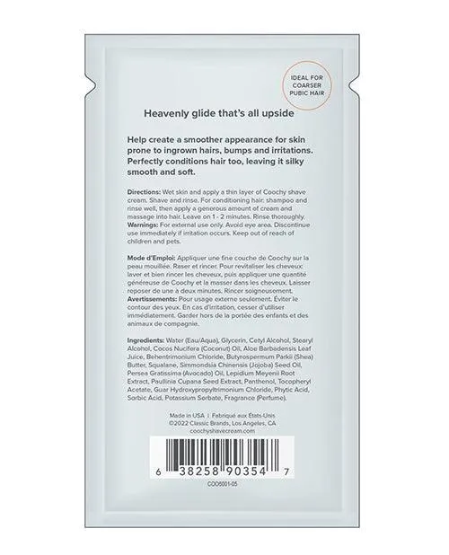 Classic Brands Coochy Ultra Hydrating Shave Cream Foil 35 Oz Mango Coconut Female Sex Toys Classic Brands Coochy Ultra Hydrating Shave Cream Foil 35 Oz Mango Coconut Female Sex Toys