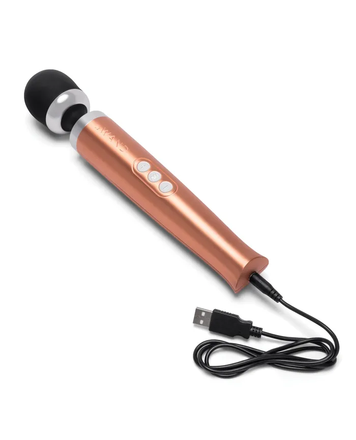 Cotr INC Vibrators Le Wand Die Cast Rechargeable Massager Rose Gold