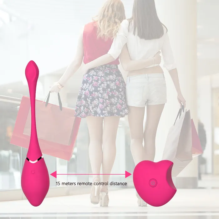 Female Sex Toys Remote Control 10 Frequency Bullet Jump Egg Vibrator Kegel Ball YOSPOSS